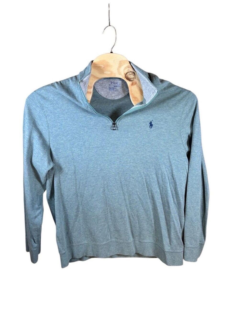 Polo Ralph Lauren Sage Green XL 1/4 Zip Pull Over